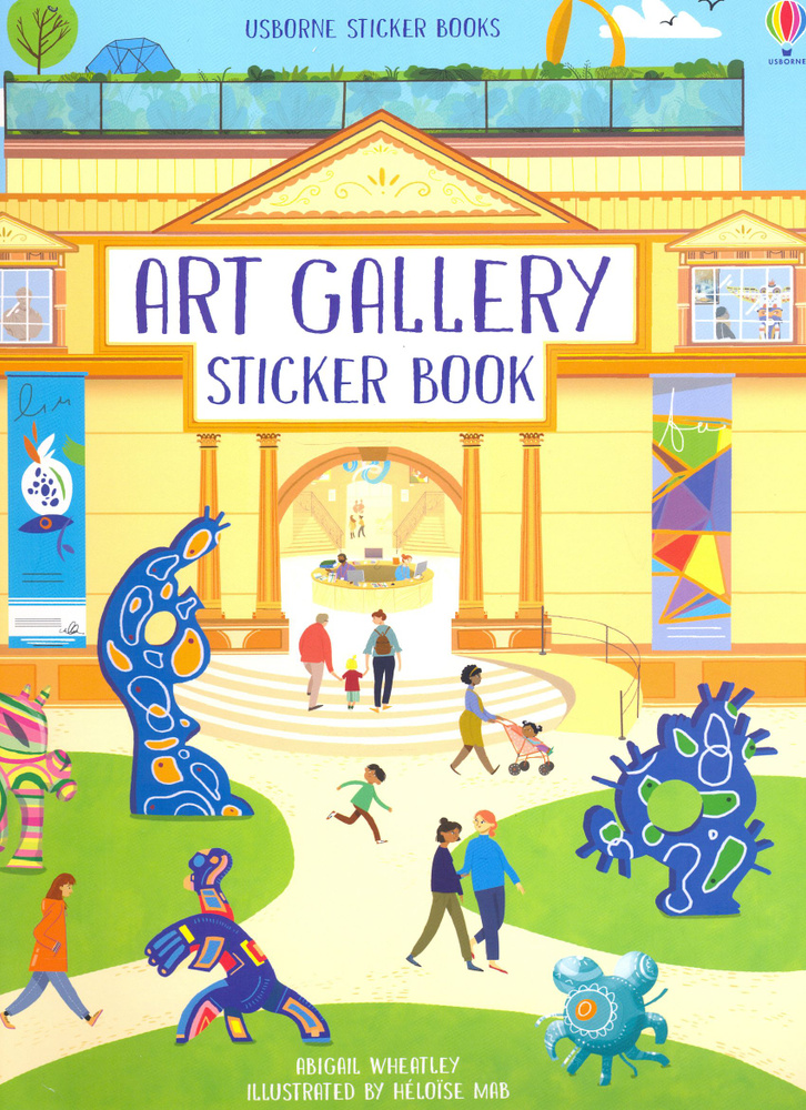 Art Gallery Sticker Book / Книга на Английском | Wheatley Abigail #1