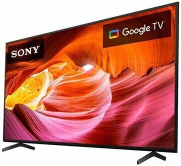 Sony Телевизор KD-55X75K 55" 4K UHD, черный #1