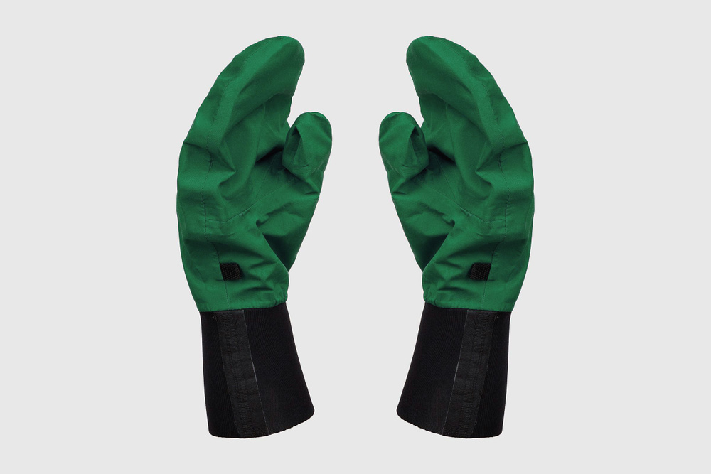 Водонепроницаемые рукавицы ABRANTA DryGloves Green (L) #1