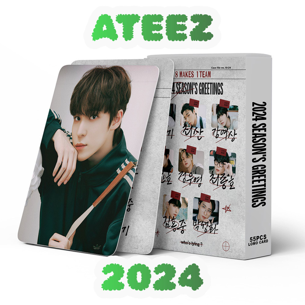 Набор коллекционных карточек ATEEZ 2024 #1