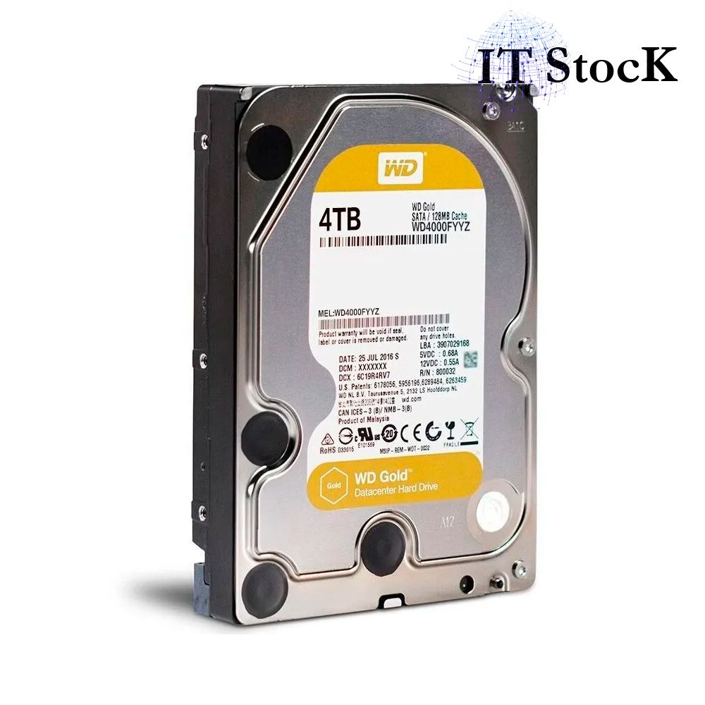 Western Digital 4 ТБ Внутренний жесткий диск (WD4000FYYZ)  #1