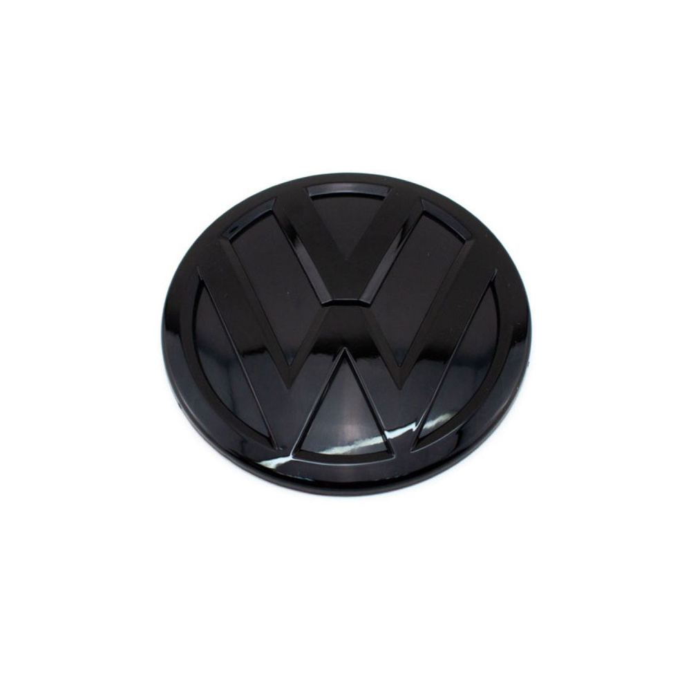 Эмблема на багажник для Volkswagen черный глянец #1