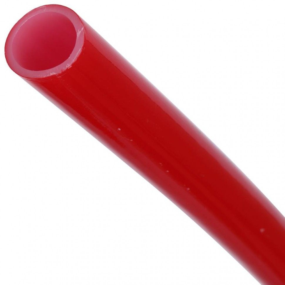 Труба из сшитого полиэтилена ROMMER PEX с кислородным слоем, красная 16х2.0 3м  #1