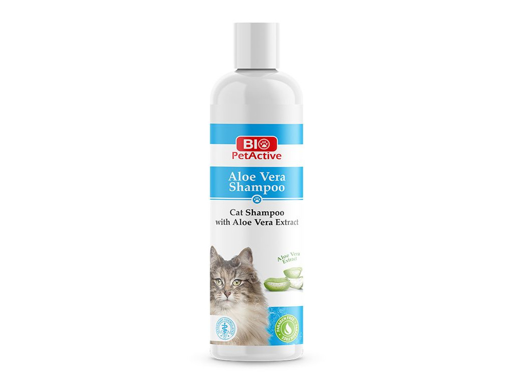 Шампунь BioPetActive Aloe Vera Shampoo с экстрактом Алоэ Вера для кошек, 250 мл  #1