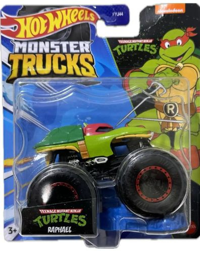 Машинка Hot Wheels Monster Trucks Turtles Raphael / Монстр-трак Хот Вилс Черепашки-ниндзя Рафаэль  #1