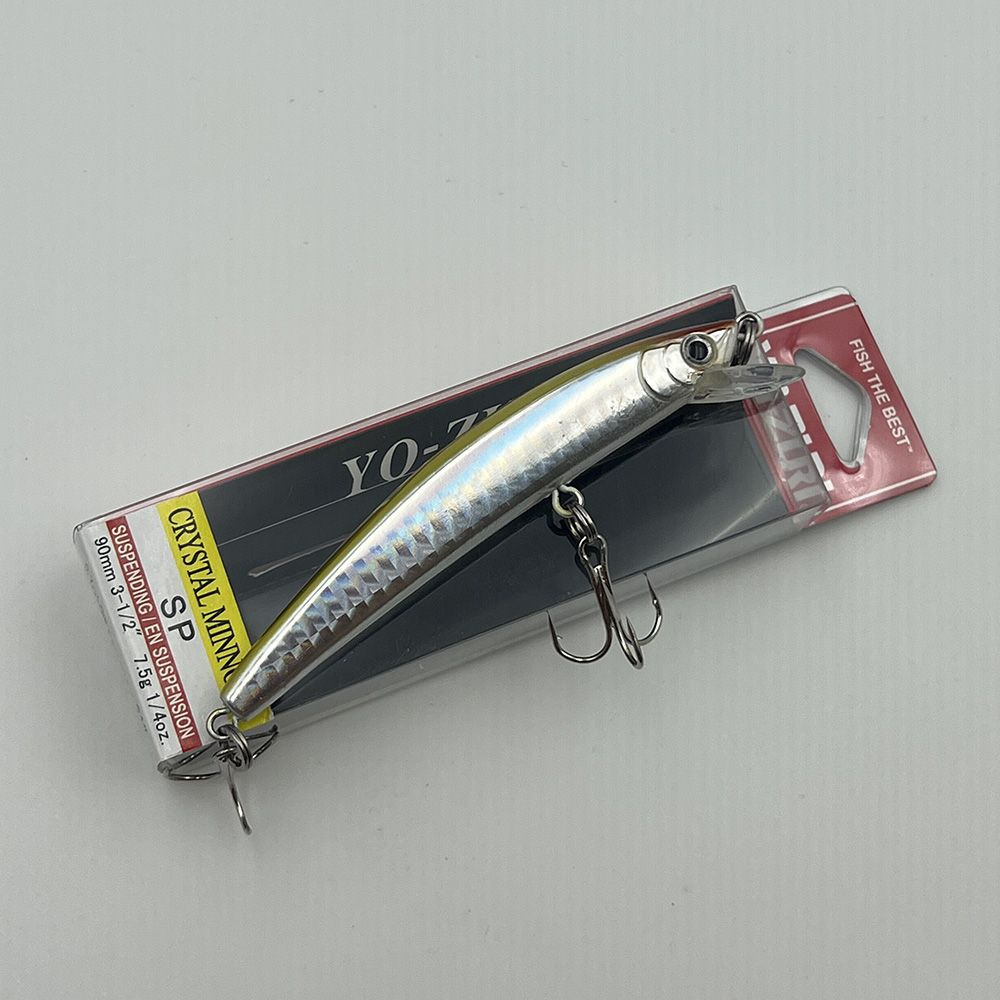 Воблер для рыбалки Yo Zuri Crystal Killer minnow-SP 90mm 7.5g на щуку, жерех, судак, окунь минноу  #1