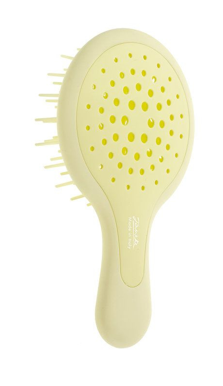 Расческа для волос Mini Superbrushthe Original Italian Design Soft Yellow #1