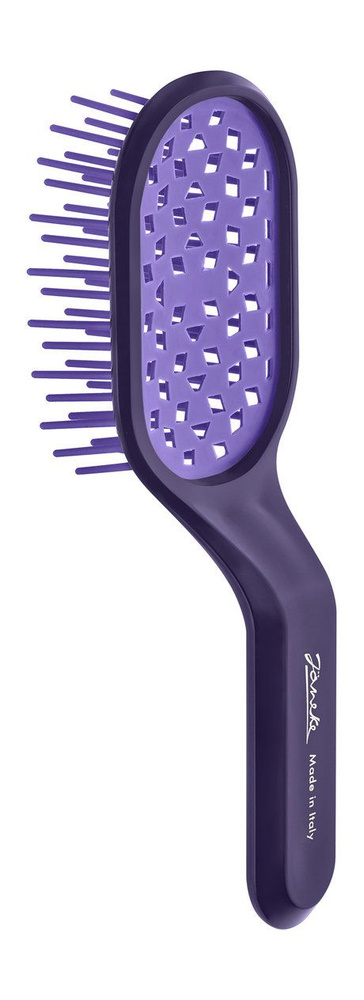 Щетка для влажных и запутанных волос Curvy Bag Vented Brush Violet #1
