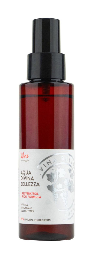 Вода для красоты лица на основе красного вина Aqua , 100 мл #1