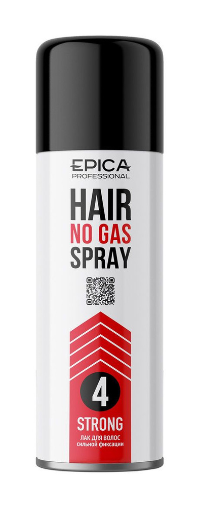 Лак для волос сильной фиксации Hair No Gas Spray Strong, 200 мл #1