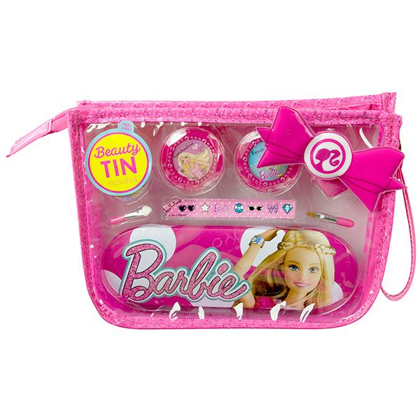 Набор детской декоративной косметики Markwins Barbie в сумочке-косметичке  #1