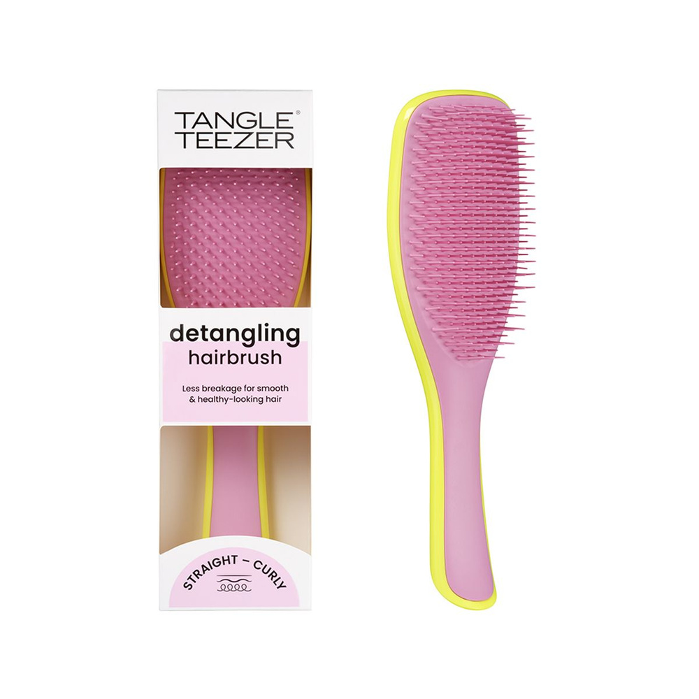 Tangle Teezer The Ultimate (Wet) Detangler Hyper Yellow Rosebud Расческа #1