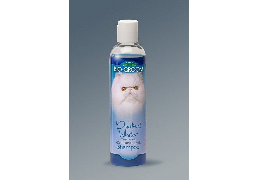 Bio-Groom Purrfect White Shampoo шампунь для кошек, повышает яркость окраса 237 мл  #1