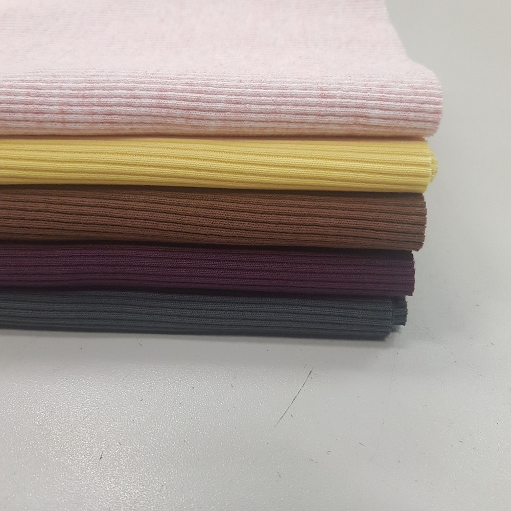 Ткань для манжет/подвяза, Кашкорсе, набор 5 цветов по 20 см, м302  #1