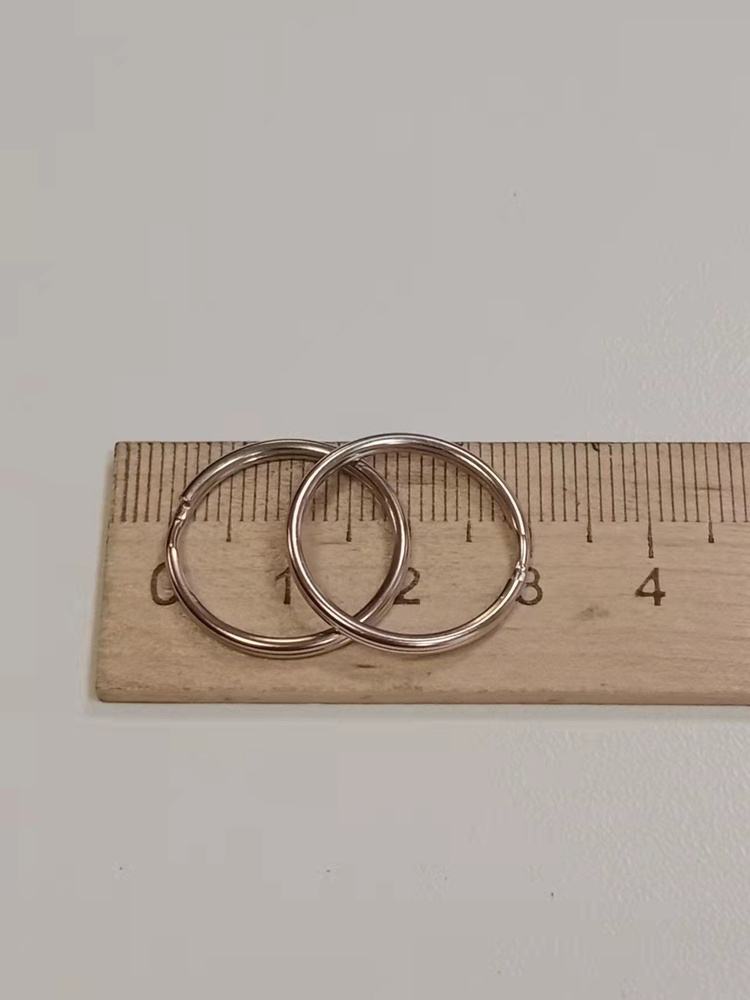 Кольцо для ключей ф20мм (М круглое), , 100 шт #1