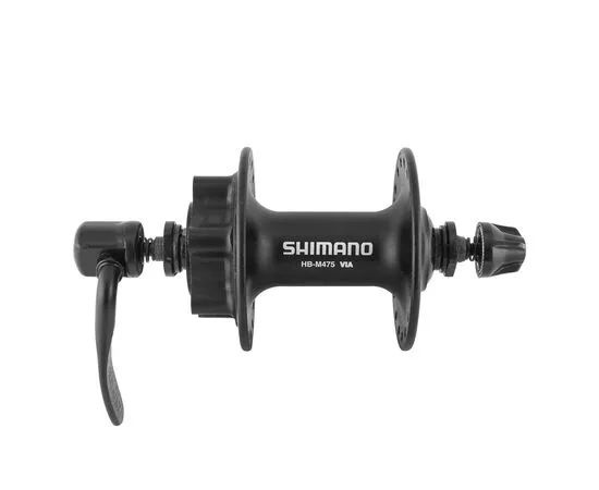 Втулка переднего колеса Shimano HB-M475 36 отв. 6 болтов QR (чёрный)  #1