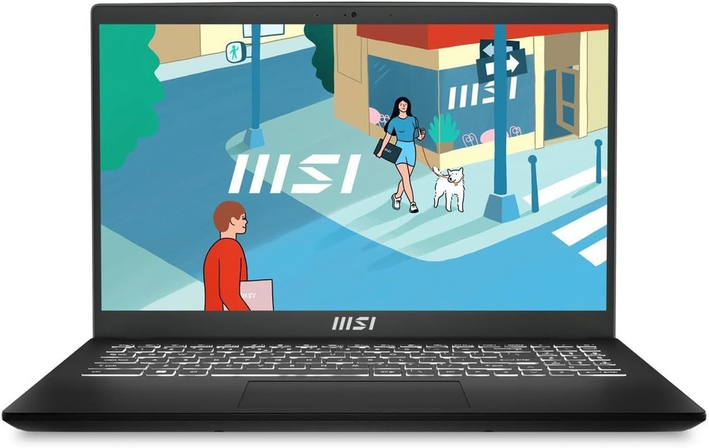 MSI 15 H B13M-021US Ноутбук 15.6", Intel Core i7-13620H, RAM 32 ГБ, SSD 1024 ГБ, Intel Iris Xe Graphics, #1