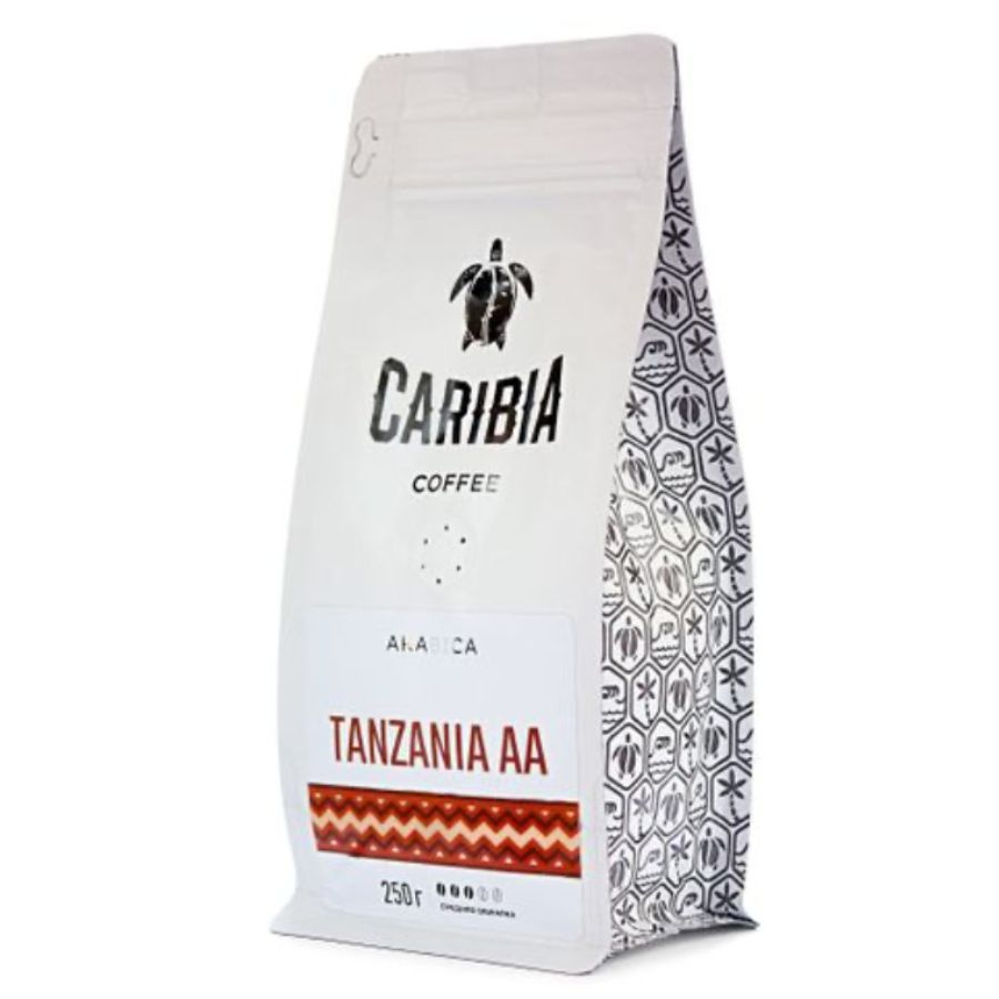 Кофе в зернах Карибия Танзания 250 грамм #1