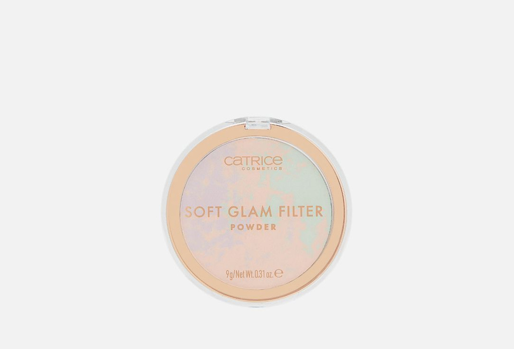 Пудра мультиколор для лица / Catrice, Soft Glam Filter Powder / 9мл #1