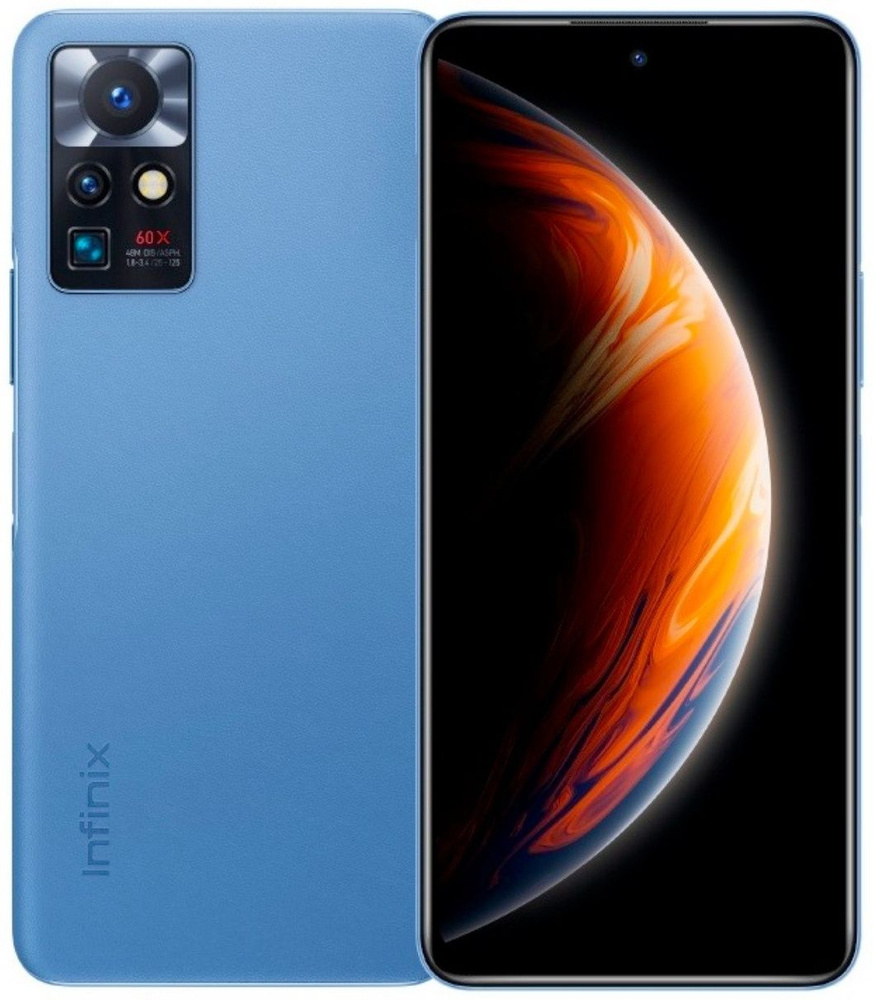 Infinix Смартфон Zero X NEO 8/128Gb Blue-1kz 8/128 ГБ, синий #1