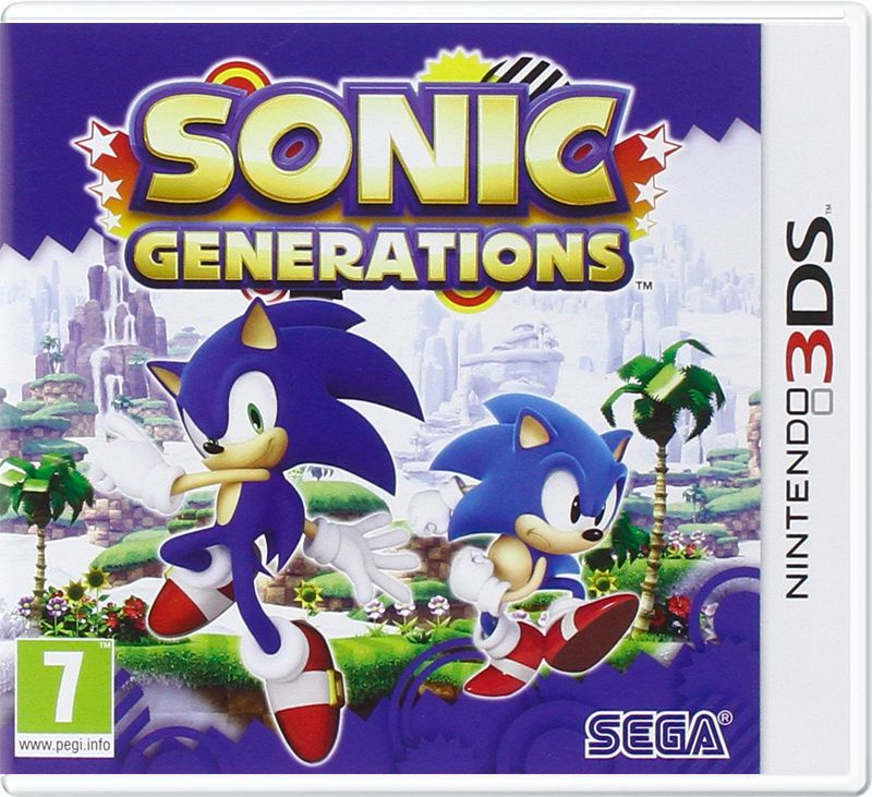 Игра Sonic Generations (Nintendo 3DS, Английская версия) #1