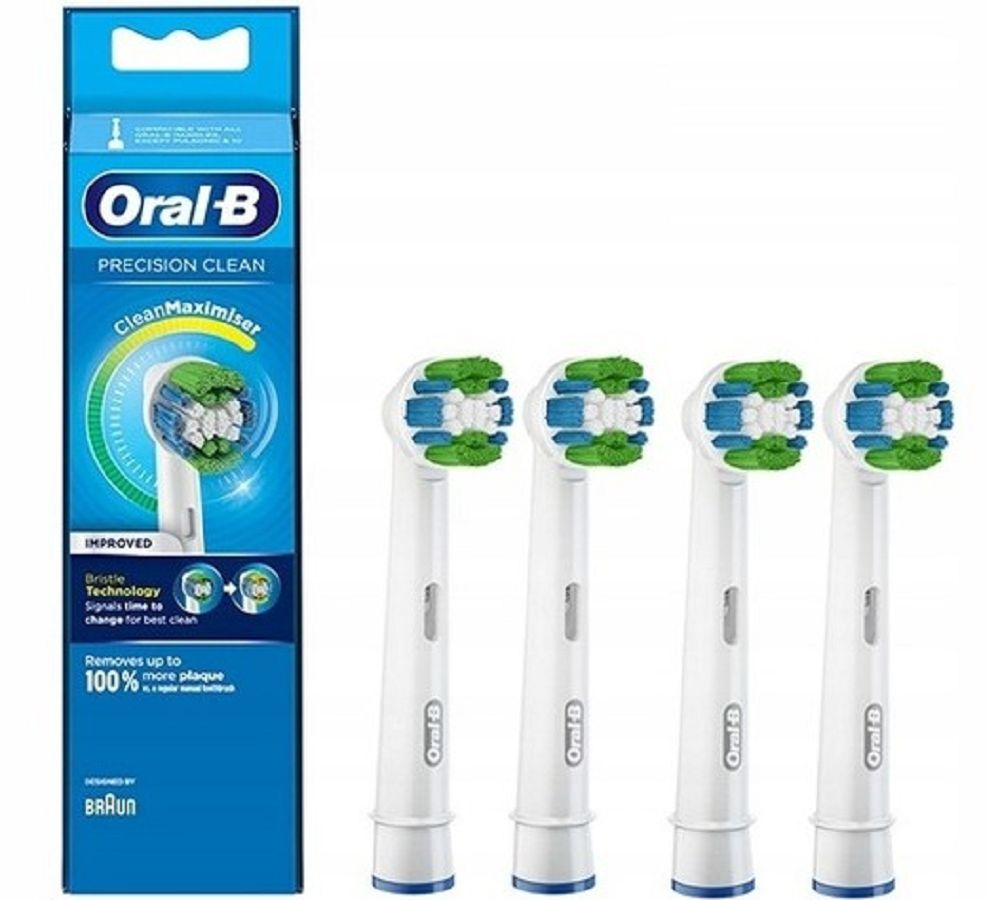 Насадки для зубной щетки Oral-B Precision Clean 4 шт. #1