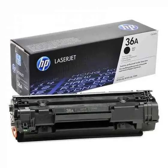 Картридж HP CB436A (36A) Black для принтера HP LaserJet P1505N #1