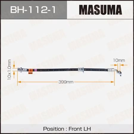 Шланг тормозной "Masuma" BH-112-1 T- OEM_90947-02A21 front-L L. Cruiser HDJ 101 #1