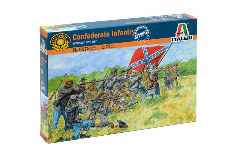 Солдатики Confederate Infantry #1