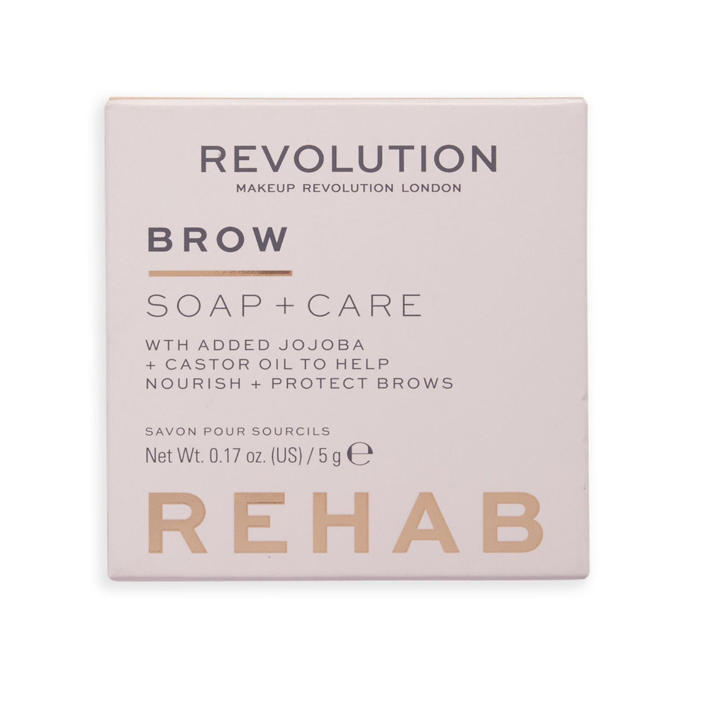 Makeup Revolution Мыло и стайлер для фиксации бровей Soap & Care Styler 5 г  #1
