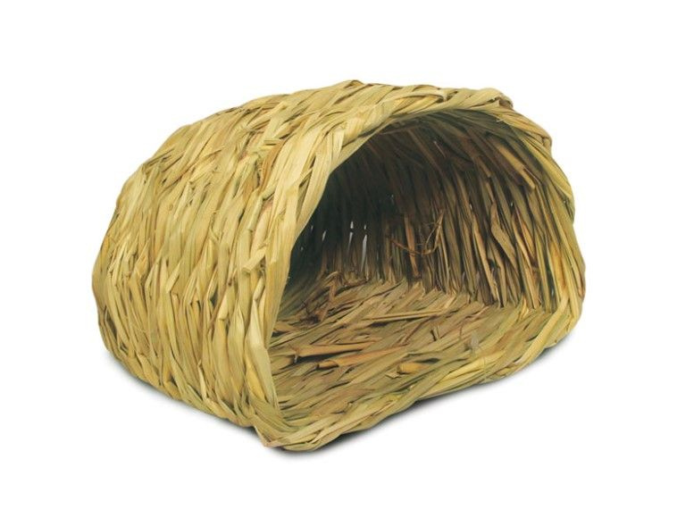 Домик-туннель для мелких животных из луговых трав "Норка", 210*190*130мм, серия NATURAL  #1