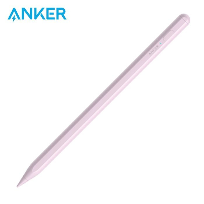 Стилус для планшета Anker Pencil емкостный, магнитный, Bluetooth 5.3 - Pink  #1