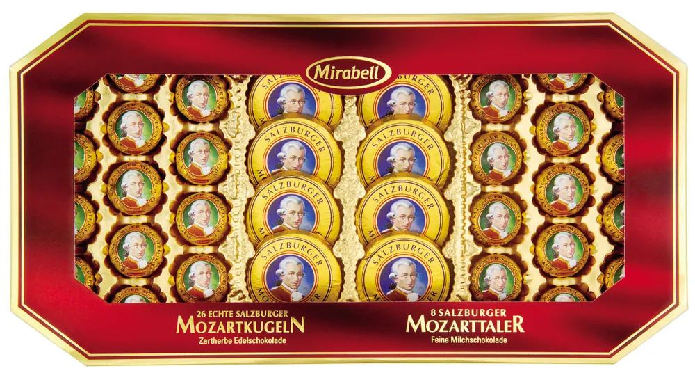 Mozart Mirabell Mozart kugeln конфеты шоколадные 600 г #1