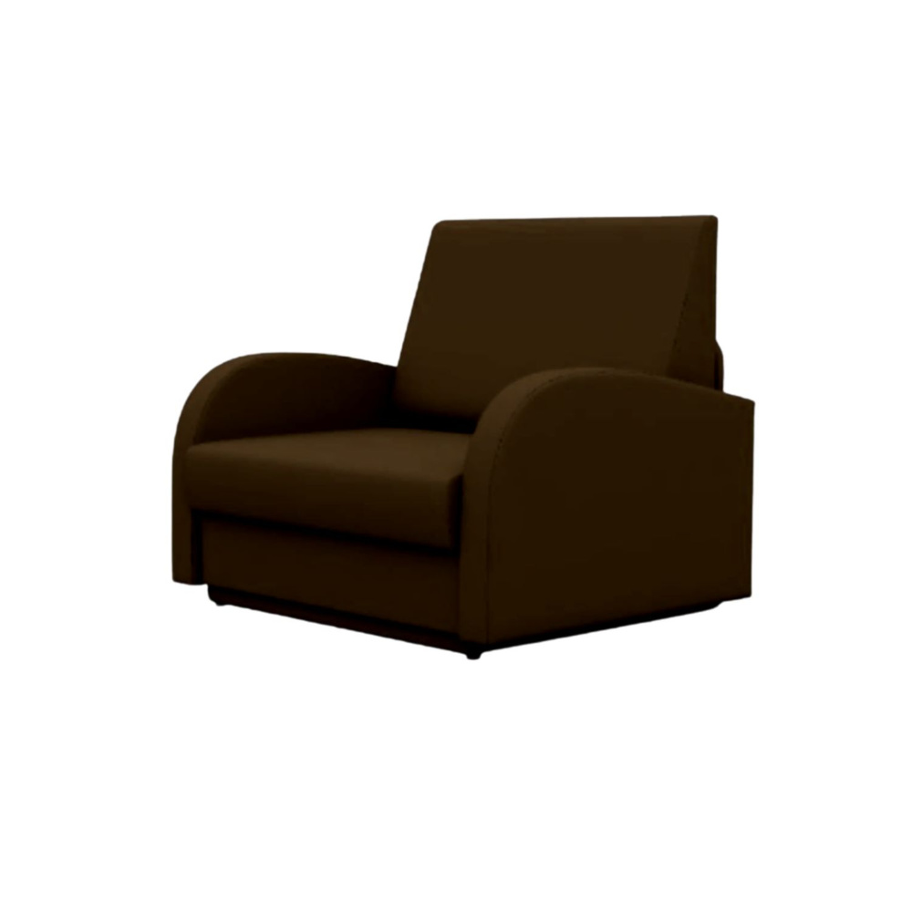 Кресло-кровать Стандарт ФОКУС- мебельная фабрика 80х80х87 см коричневый  #1