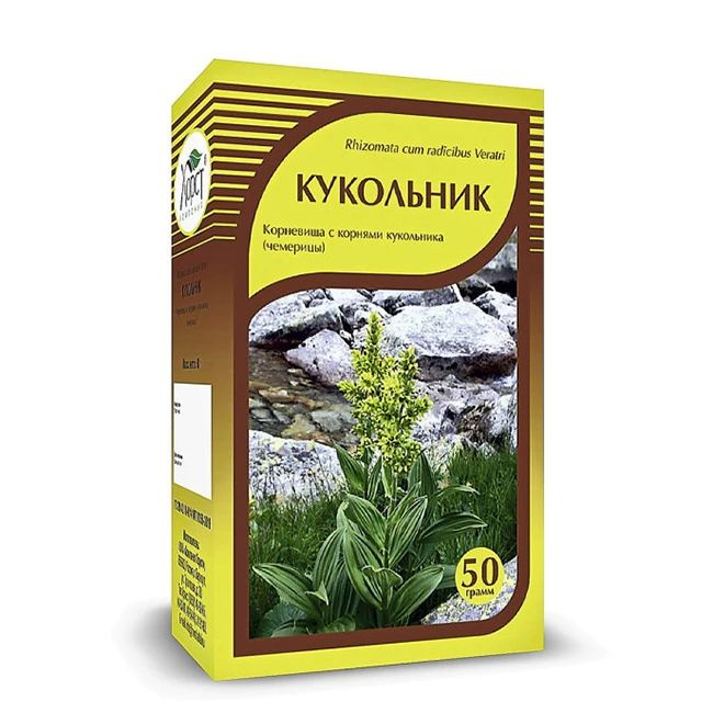 Травяной Сбор Кукольник (Чемерица) от Паразитов, 50 г - "Хорст" / для Роста Волос  #1