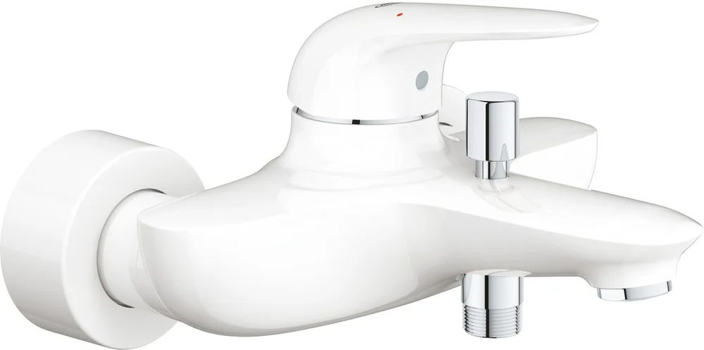 Смеситель для ванны с душем Grohe Eurostyle 23726LS3 белый #1