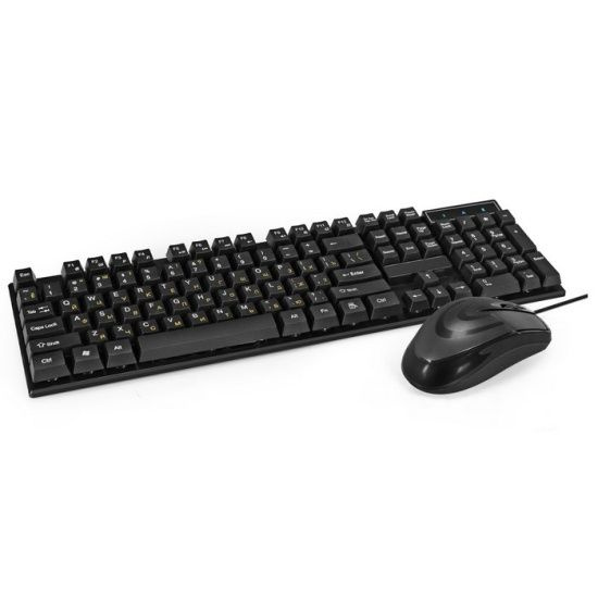 Клавиатура и мышь EXEGATE Professional Standard Combo MK110-OEM черный #1