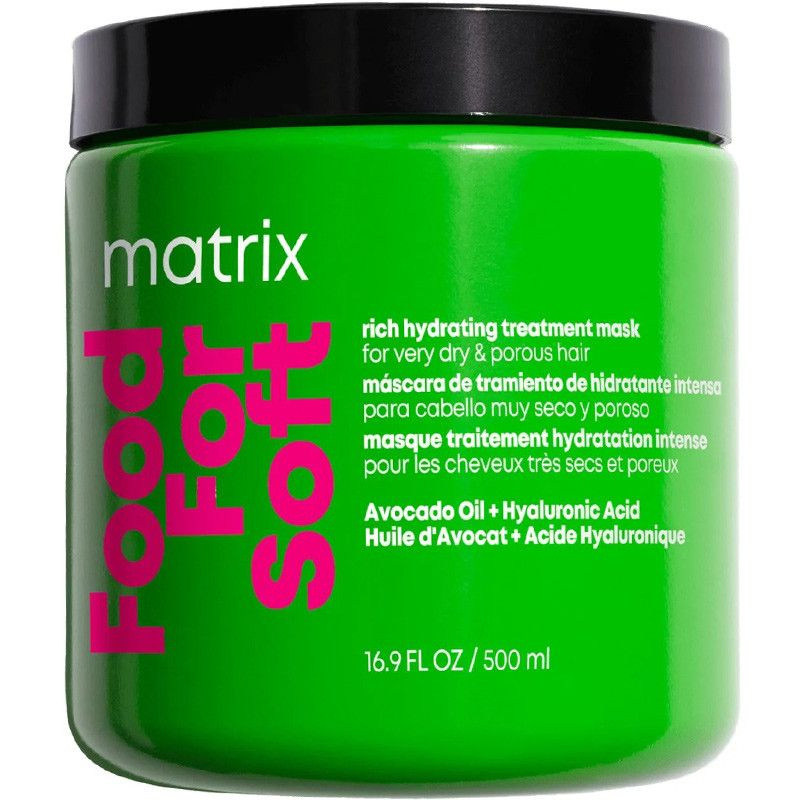 Маска Matrix Food For Soft для интенсивного увлажнения и питания очень сухих и пористых волос, 500 мл #1