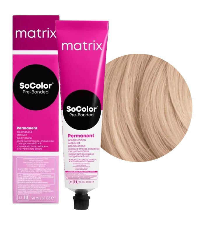 Краска для волос Matrix SoColor Pre-Bonded 10MM очень-очень светлый блондин мокка мокка 90 мл  #1