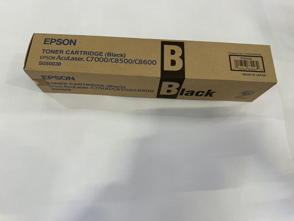 Epson Тонер-картридж, оригинал, Черный (black), Голубой (cyan), 1 шт  #1