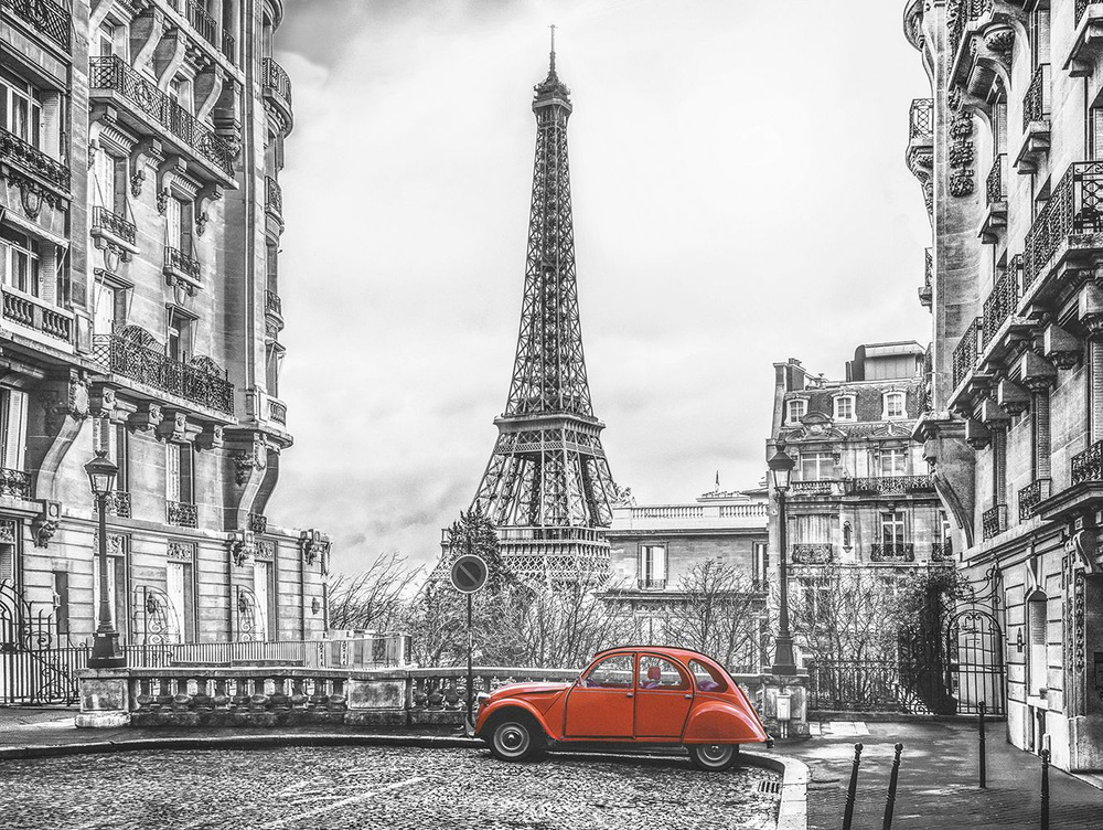 Фотообои на стену флизелиновые Париж 2019-AG-N1 133х100см #1