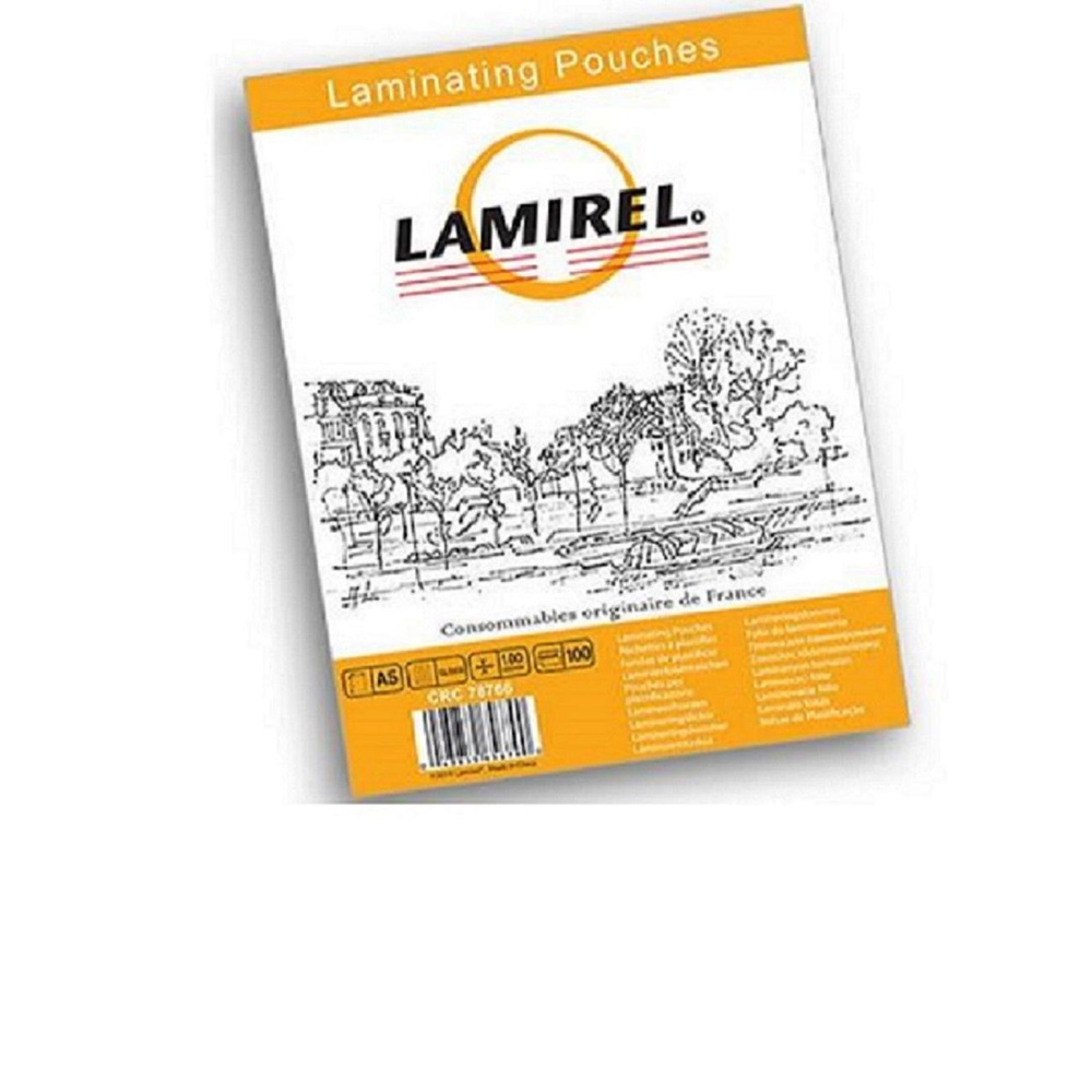 Пленка для ламинирования Lamirel, А5, 100мкм, 100 шт. #1