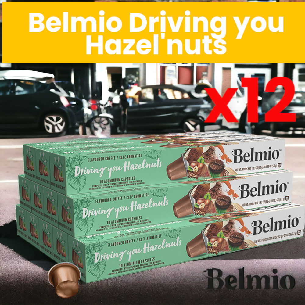 Набор капсул Belmio Driving you Hazelnuts 12 уп #1