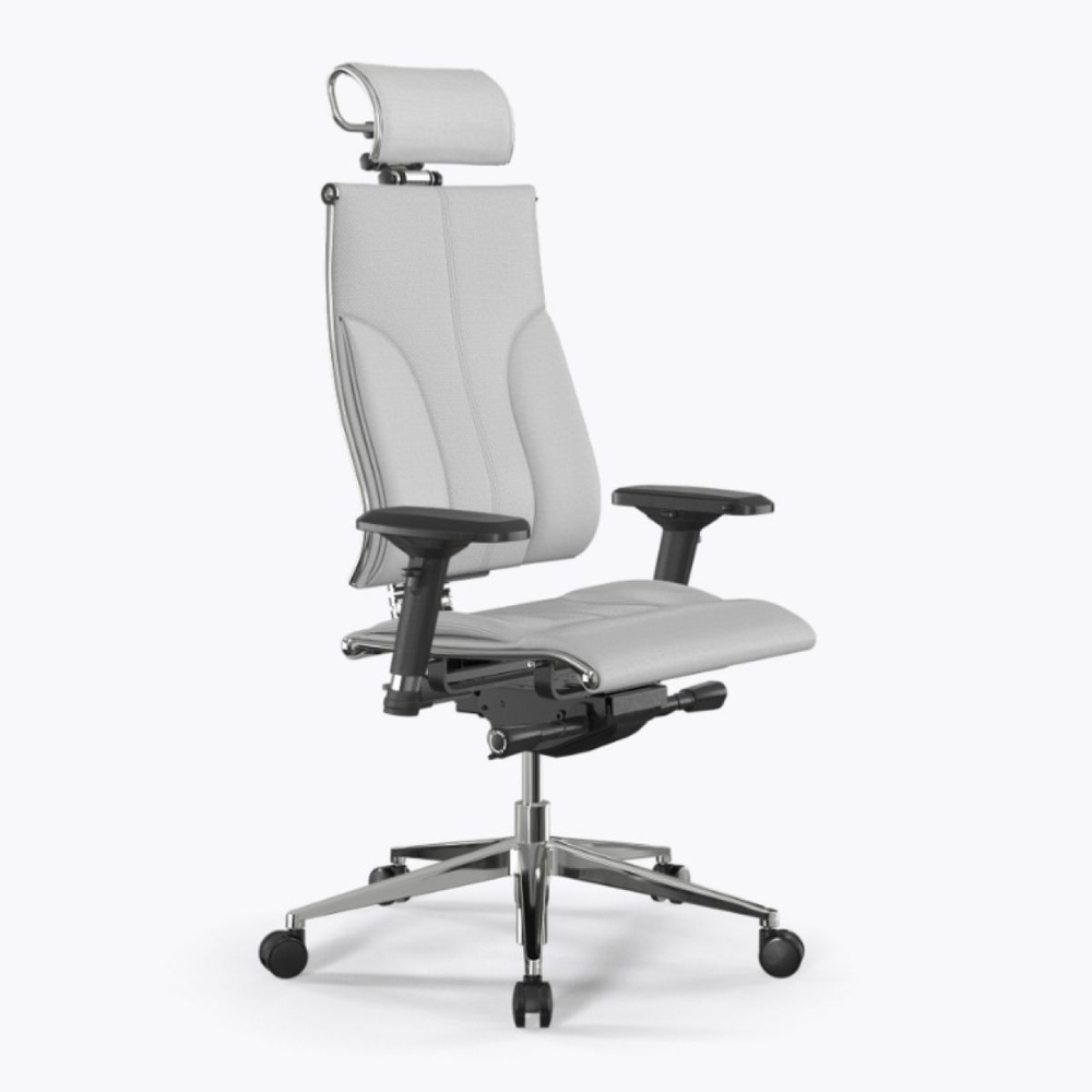 Кресло метта Y 3DE B2-10D - Infinity белое/ компьютерное игровое кресло/ белое игровое кресло/ кресло #1