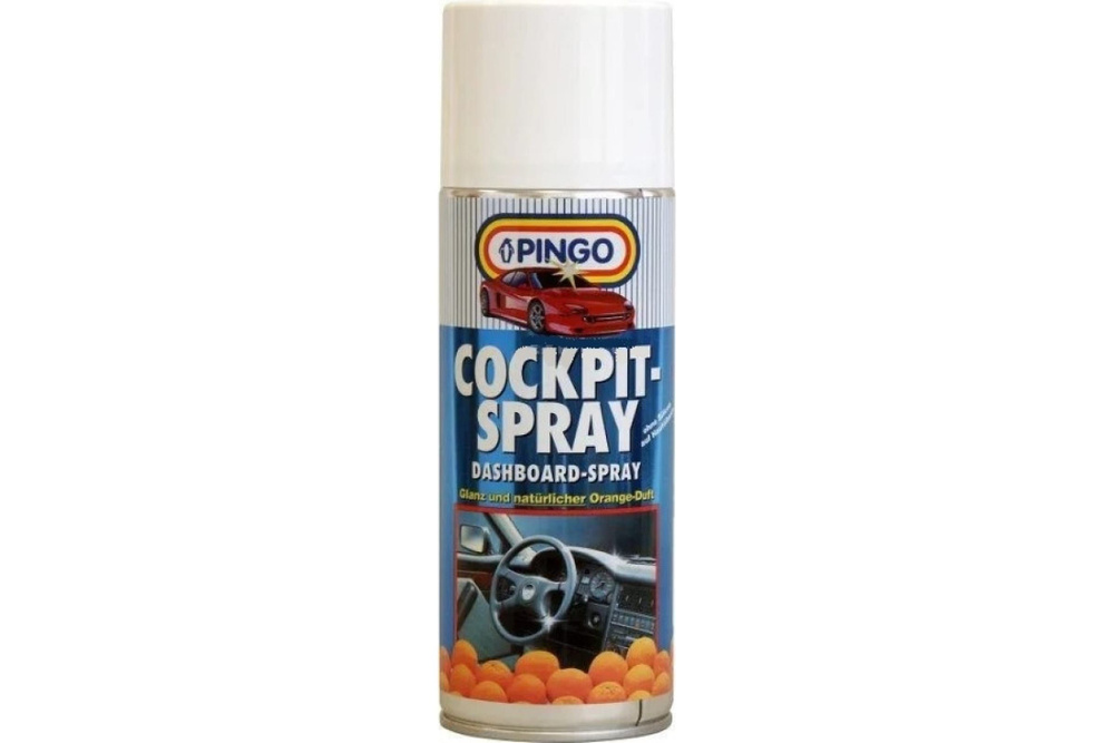 Средство для ухода за салоном Pingo с запахом апельсина, аэрозоль, 400 мл 00050-7  #1