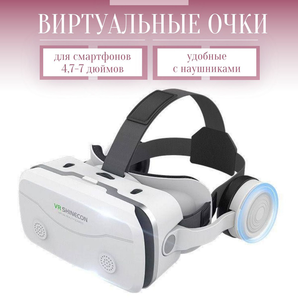 Очки виртуальной реальности с наушниками SC-G15e #1