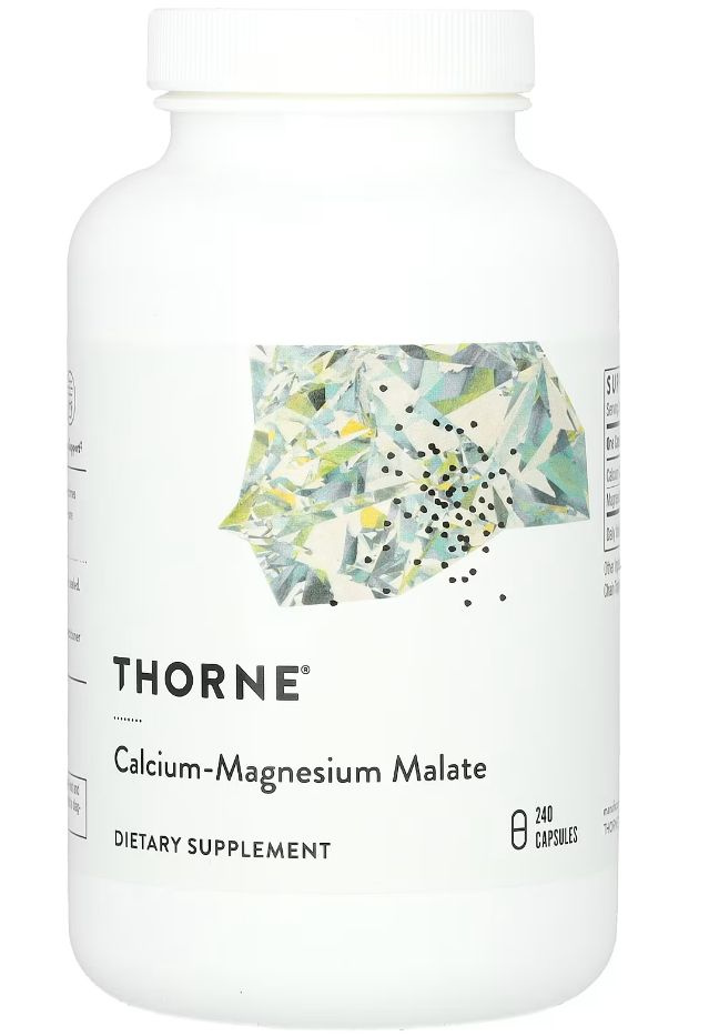Calcium-Magnesium Malate (малат магния кальция) 240 капсул (Thorne) #1