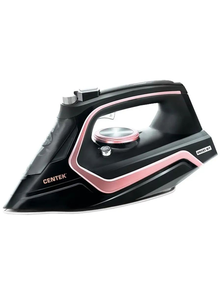 Утюг CENTEK CT-2313 (черный/розовый) #1