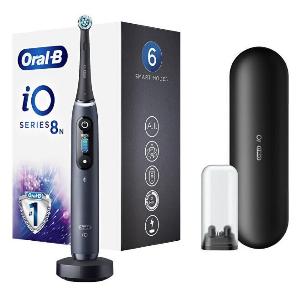 Электрическая зубная щетка ORAL-B IO8, черный #1