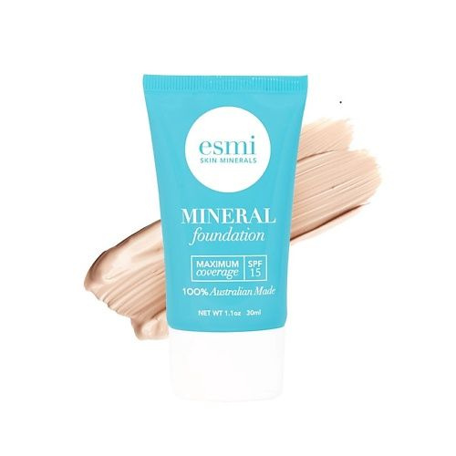 ESMI SKIN MINERALS Тональная основа минеральная Максимальное покрытие, оттенок 1-2, 30 мл  #1